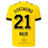 Maglia ufficiale BVB Borussia Dortmund Malen 21 Casa 2022-23 per Uomo